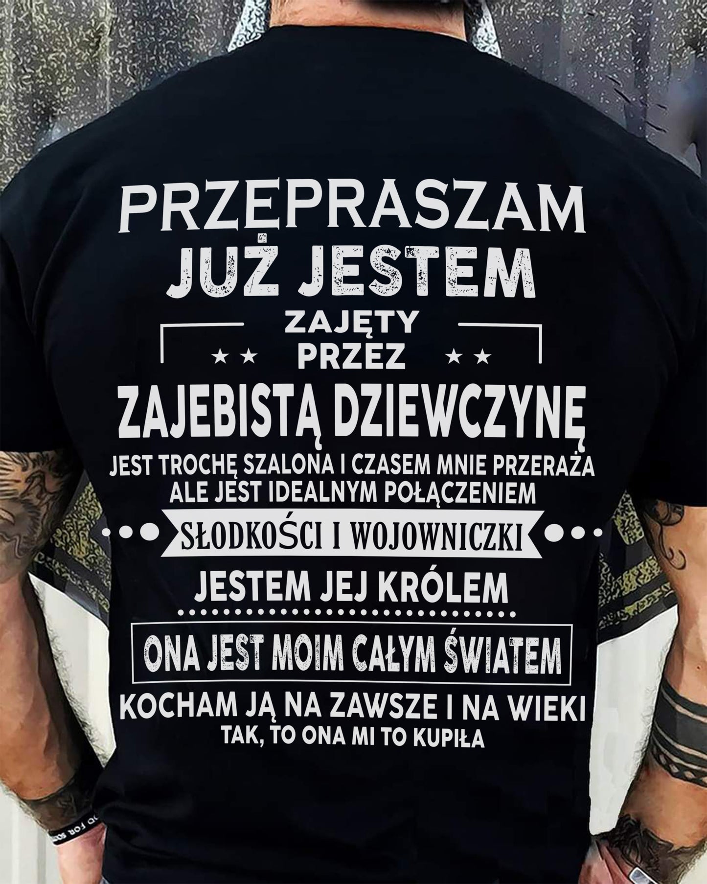 Hej, piękna dziewczyno – Idealny prezent dla Twojego chłopaka lub męża - (SKU07-55-00) - SUN00