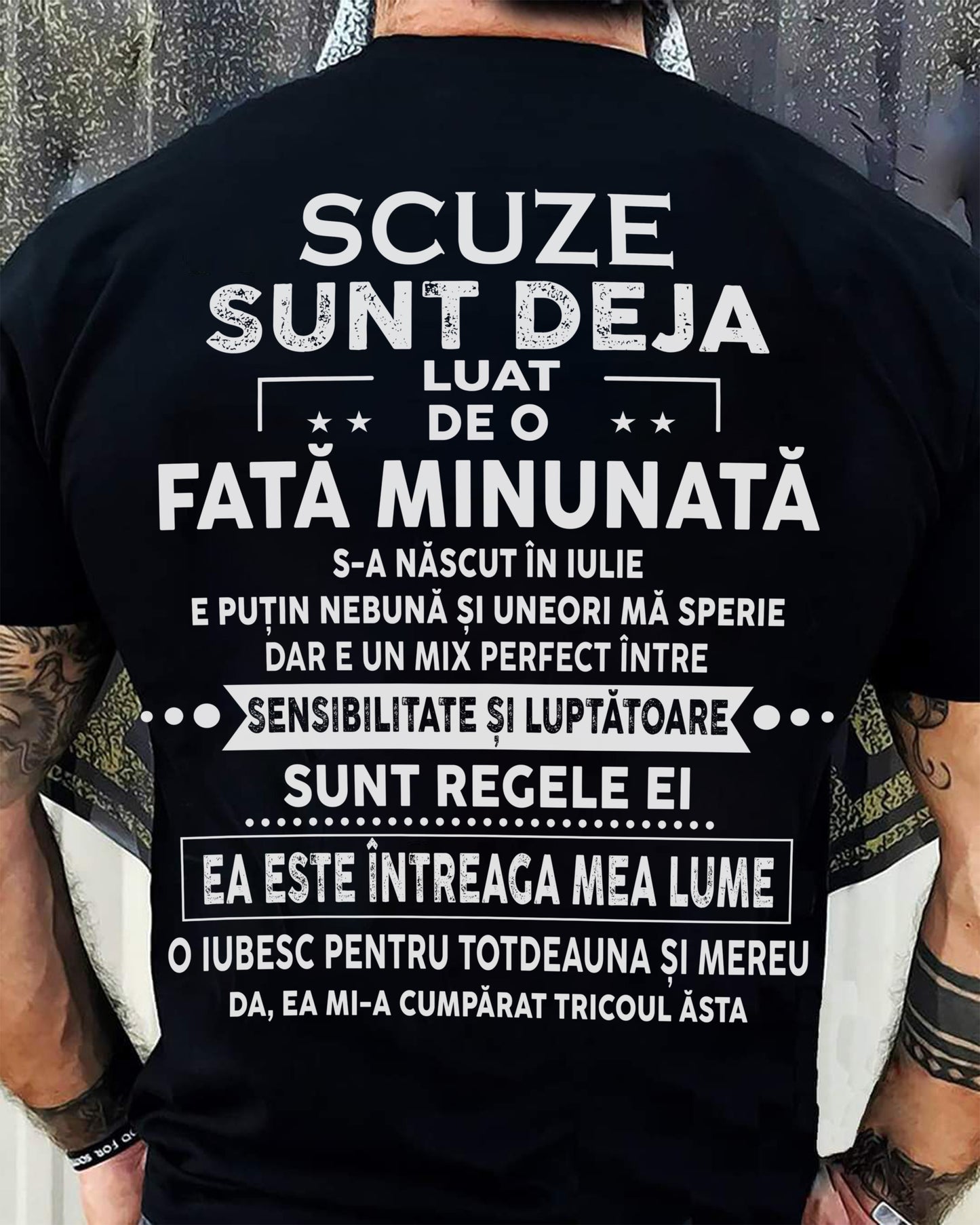 Hei, fată frumoasă și minunată – Cadoul perfect pentru iubitul sau soțul tău - (SKU07-54-07) - SUN07