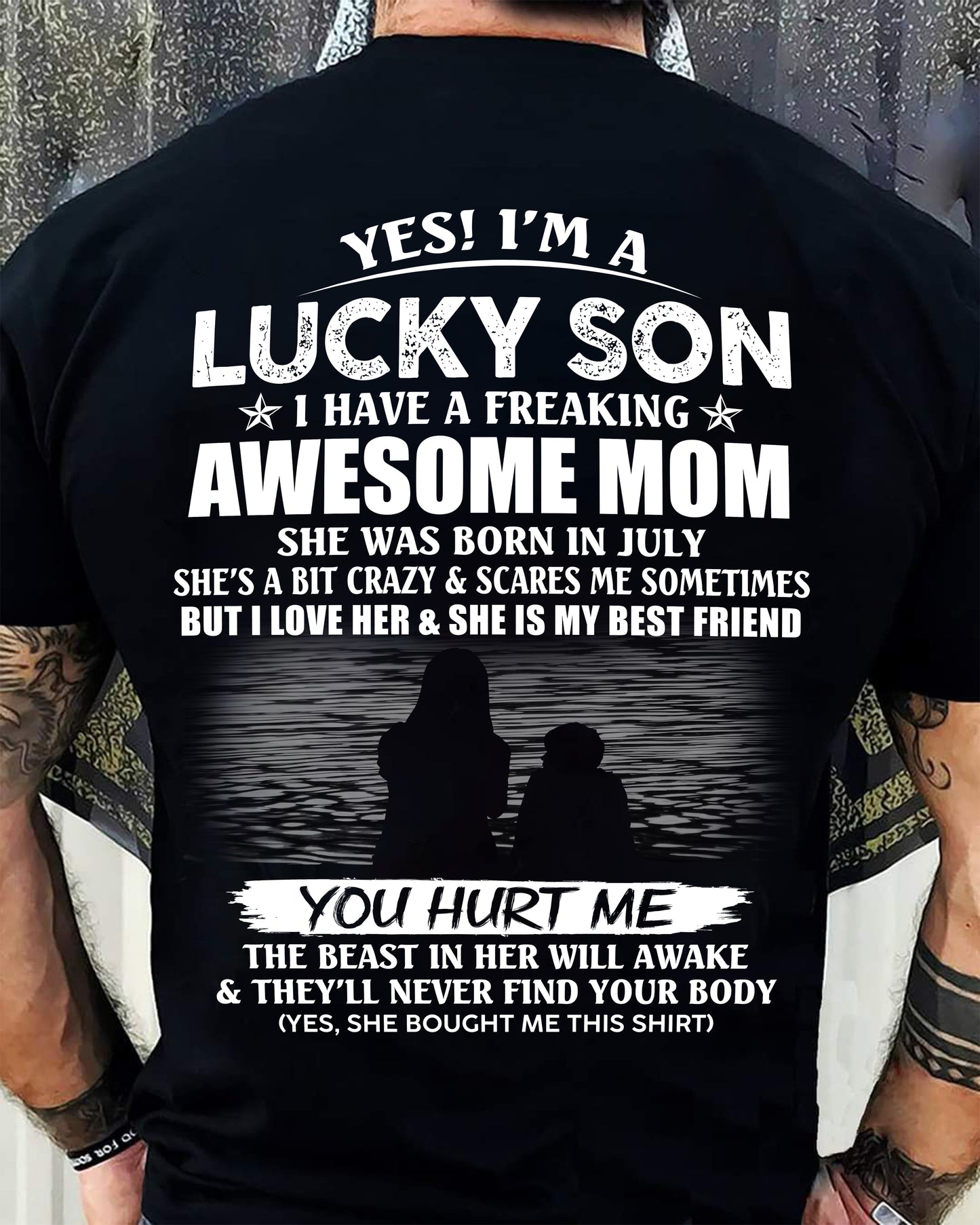 July - Awesome Mom - The Perfect Gift For Your Son - (SKU10-108-07)