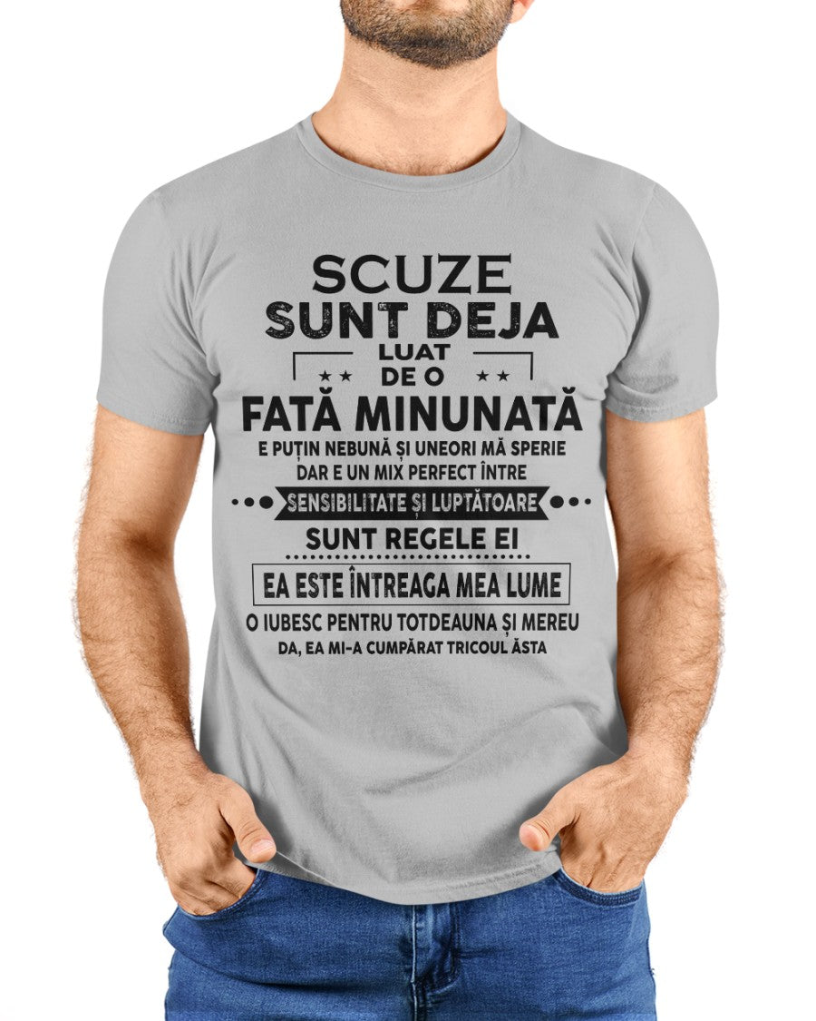 Acesta este tricoul pentru tine. Fă-o să zâmbească în fiecare zi când porți acest tricou - (SKU-RO-SRNAM-00) SUN00 ROMANIA
