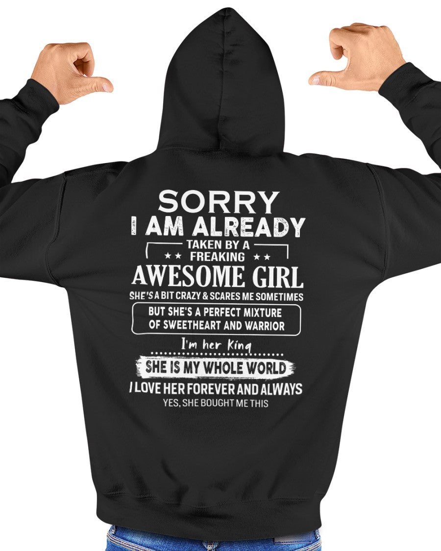 Awesome girl - Perfect gift for your boyfriend, husband - (SKU04-86) - SUN00