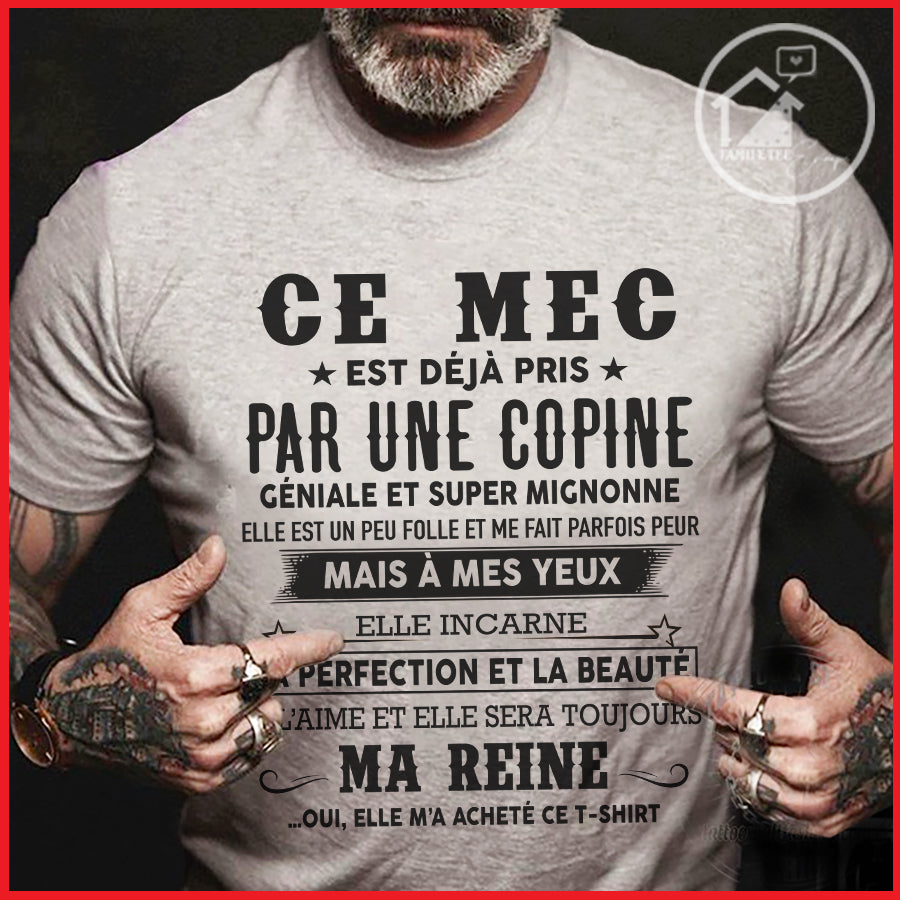 Cadeau parfait pour votre petit ami, votre mari - CE MEC - (SKU.CEMEC.G) - SUN00