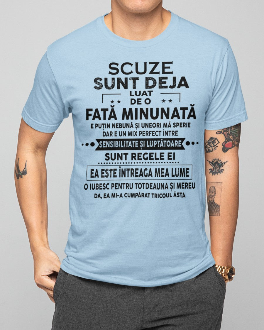 Acesta este tricoul pentru tine. Fă-o să zâmbească în fiecare zi când porți acest tricou - (SKU-RO-SRNAM-00) SUN00 ROMANIA