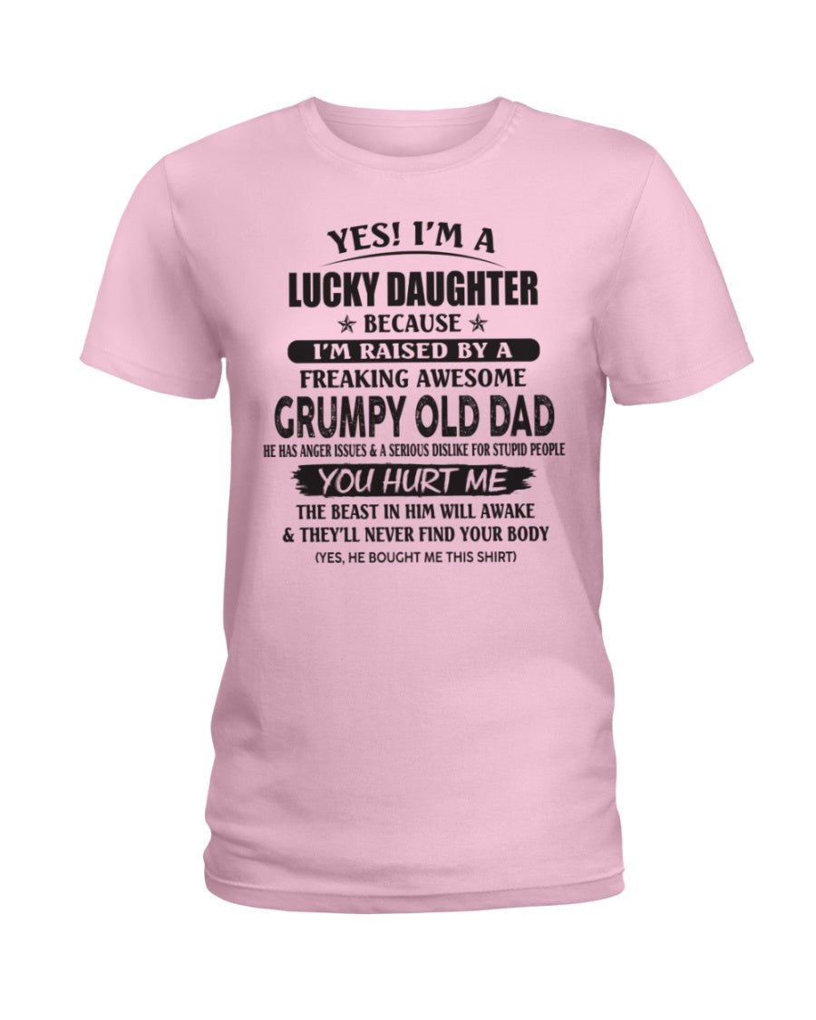 Yes! I'm a Lucky Daughter - The perfect gift for your daughter - (SKU07-85-00) - SUN00