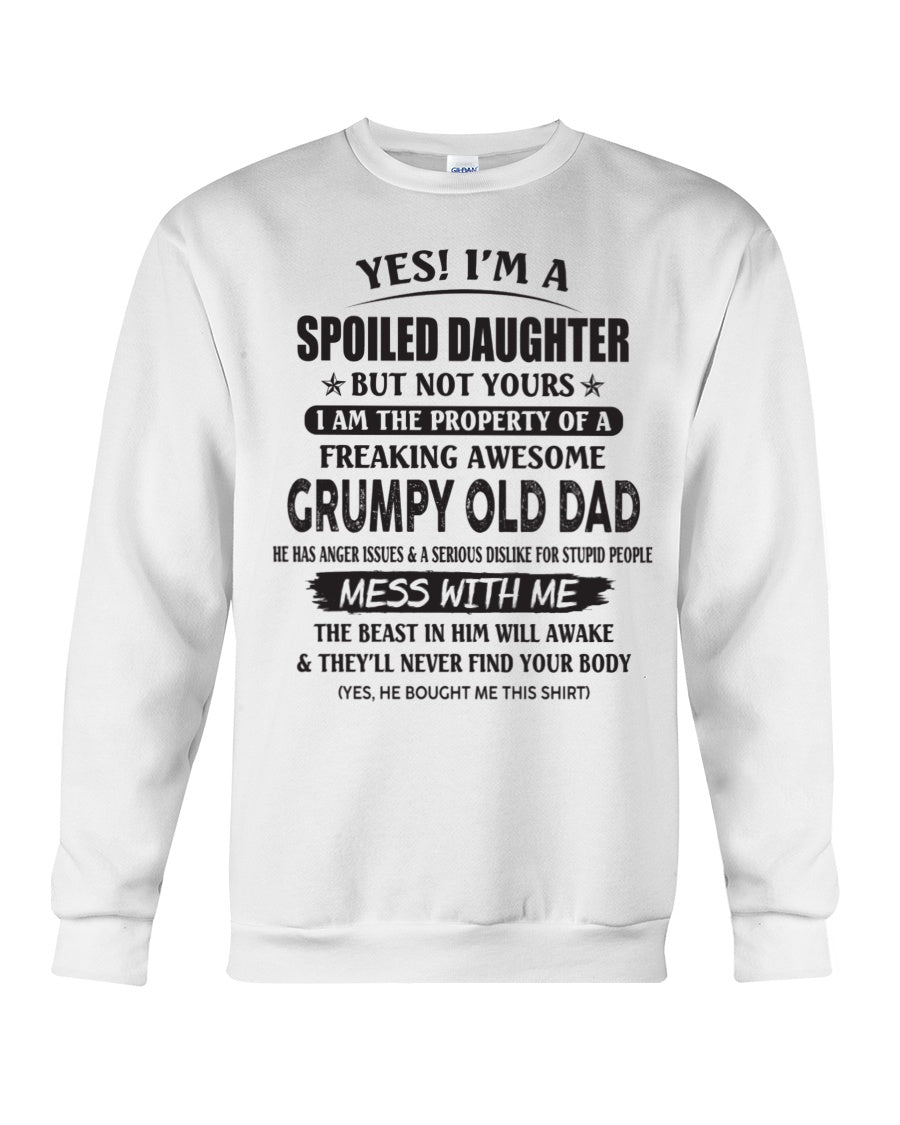 Yes! I'm a Spoiled Daughter - The perfect gift for your daughter - (SKU07-17-00) - SUN00