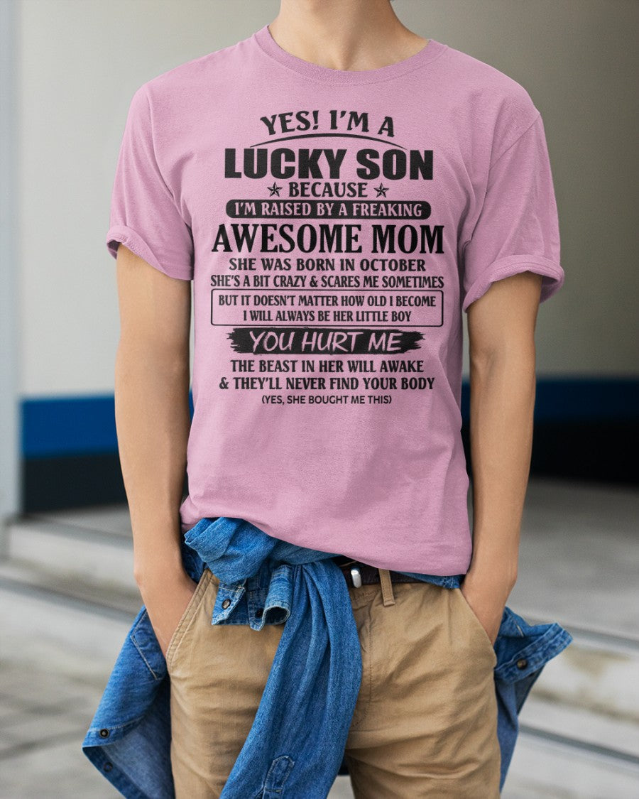 October - Awesome Mom - The Perfect Gift For Your Son (SKU08-LKSON-10)