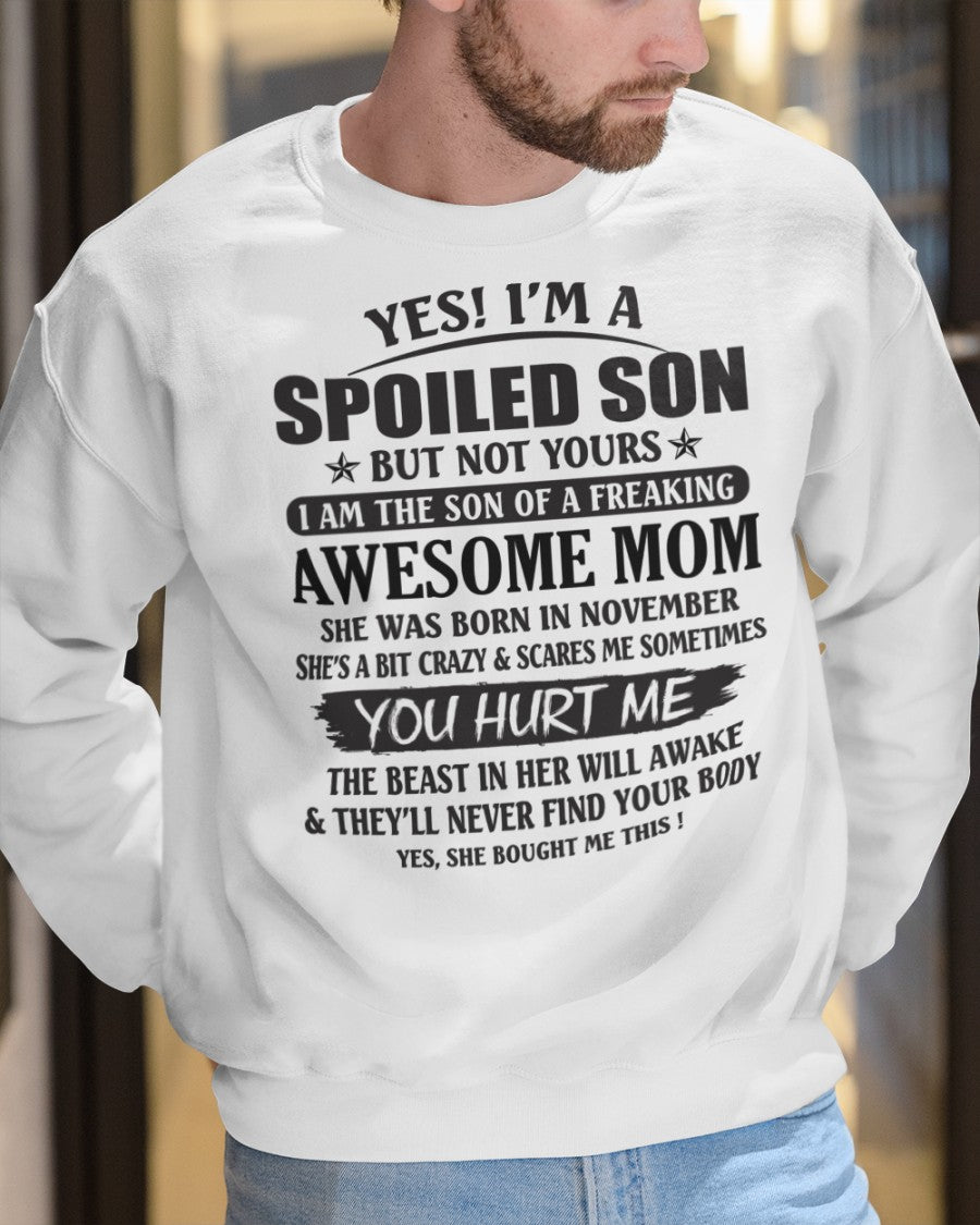 November - The Perfect Gift For Your Son - SUN11 (SKU6-8-11)