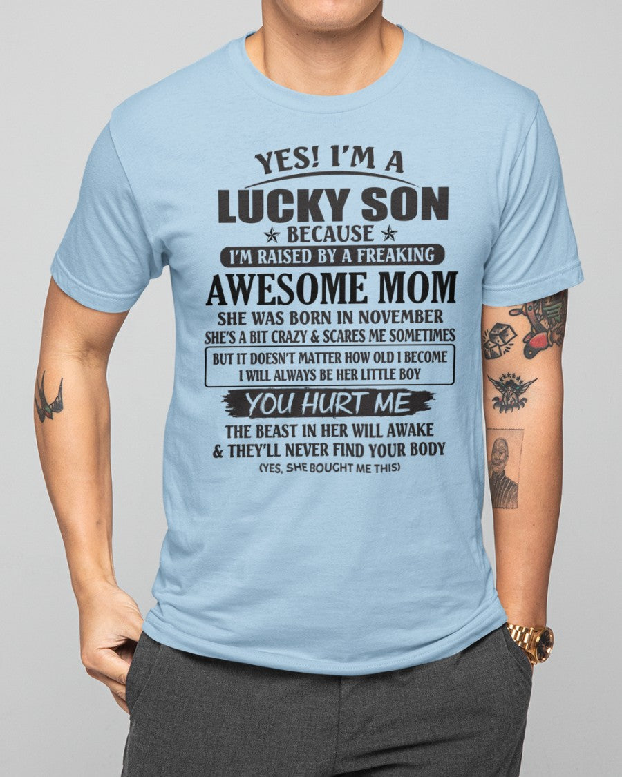 November - Awesome Mom - The Perfect Gift For Your Son (SKU08-LKSON-11)