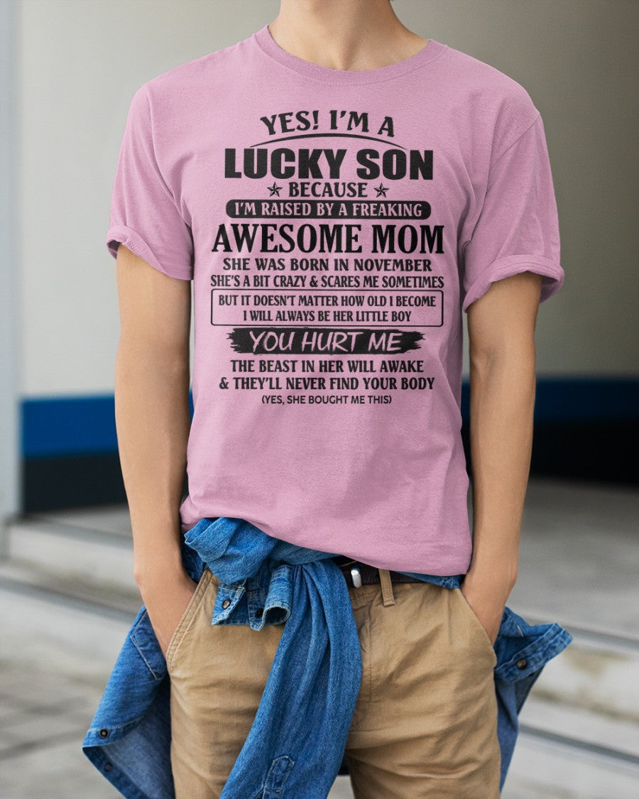 November - Awesome Mom - The Perfect Gift For Your Son (SKU08-LKSON-11)