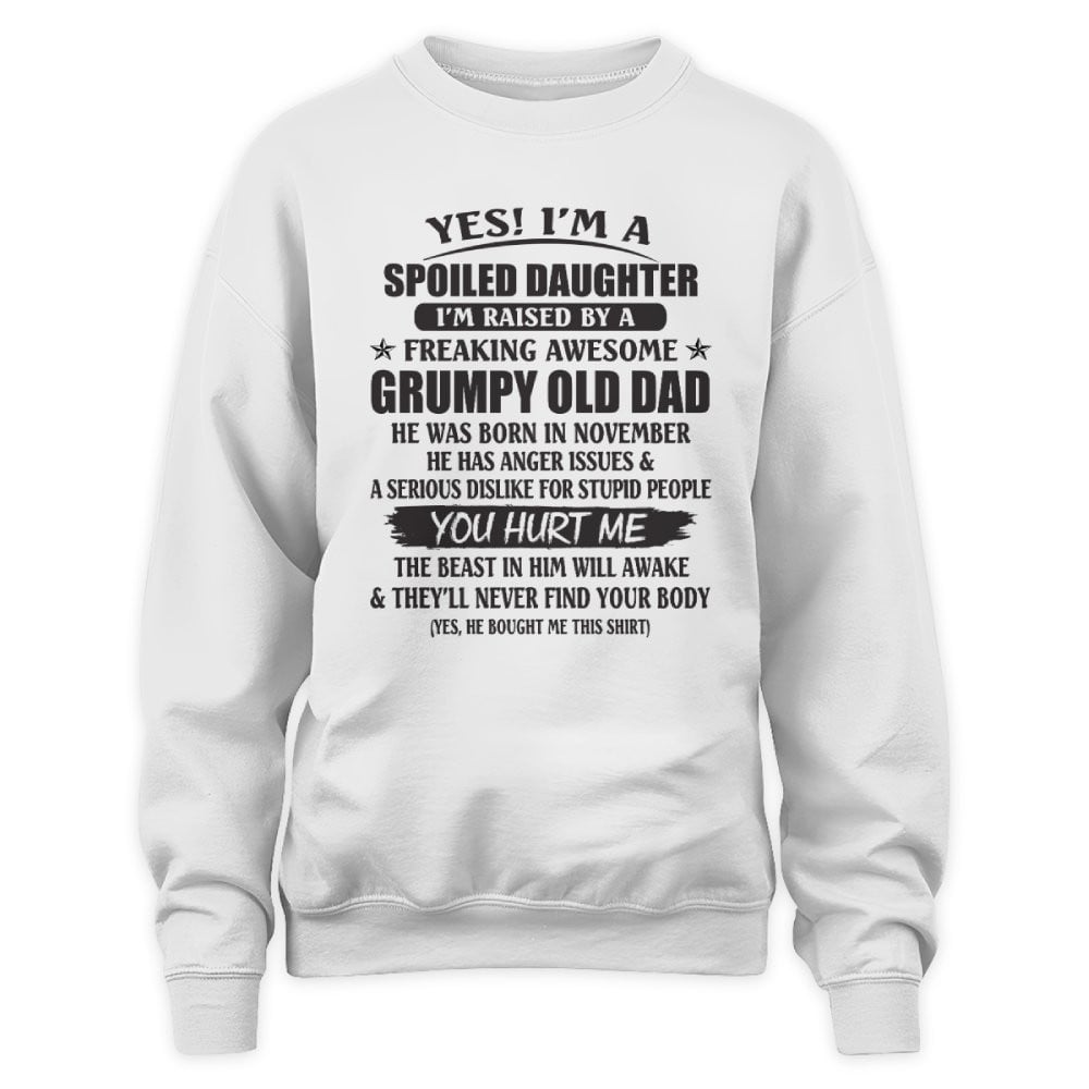 November - Yes! I'm a Spoiled Daughter - The perfect gift for your daughter - SUN11 (SKU39-79-11)