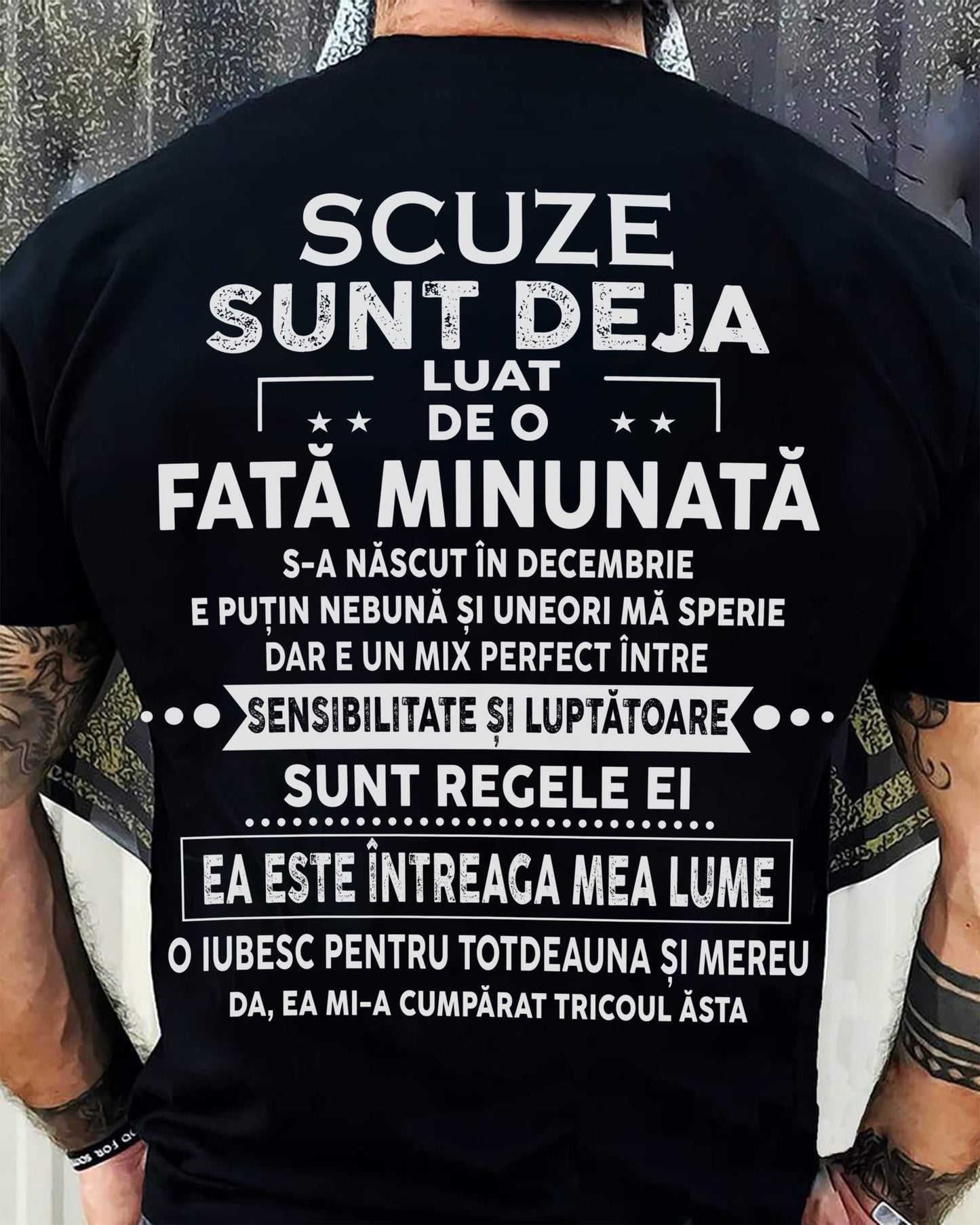 Hei, fată frumoasă și minunată – Cadoul perfect pentru iubitul sau soțul tău - (SKU07-54-12) - SUN12