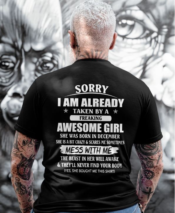 December - The special gift for your boyfriend, husband - (SORRY-GIRLS) - SUN12