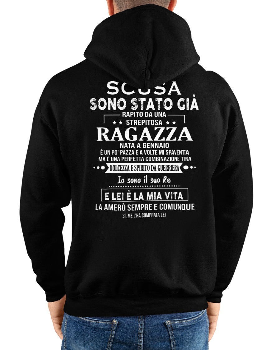 Scusate ragazze, sono già impegnato - La mia ragazza è pazza e adorabile - Regalo perfetto per il tuo fidanzato - (SKU04-116-01) - SUN01