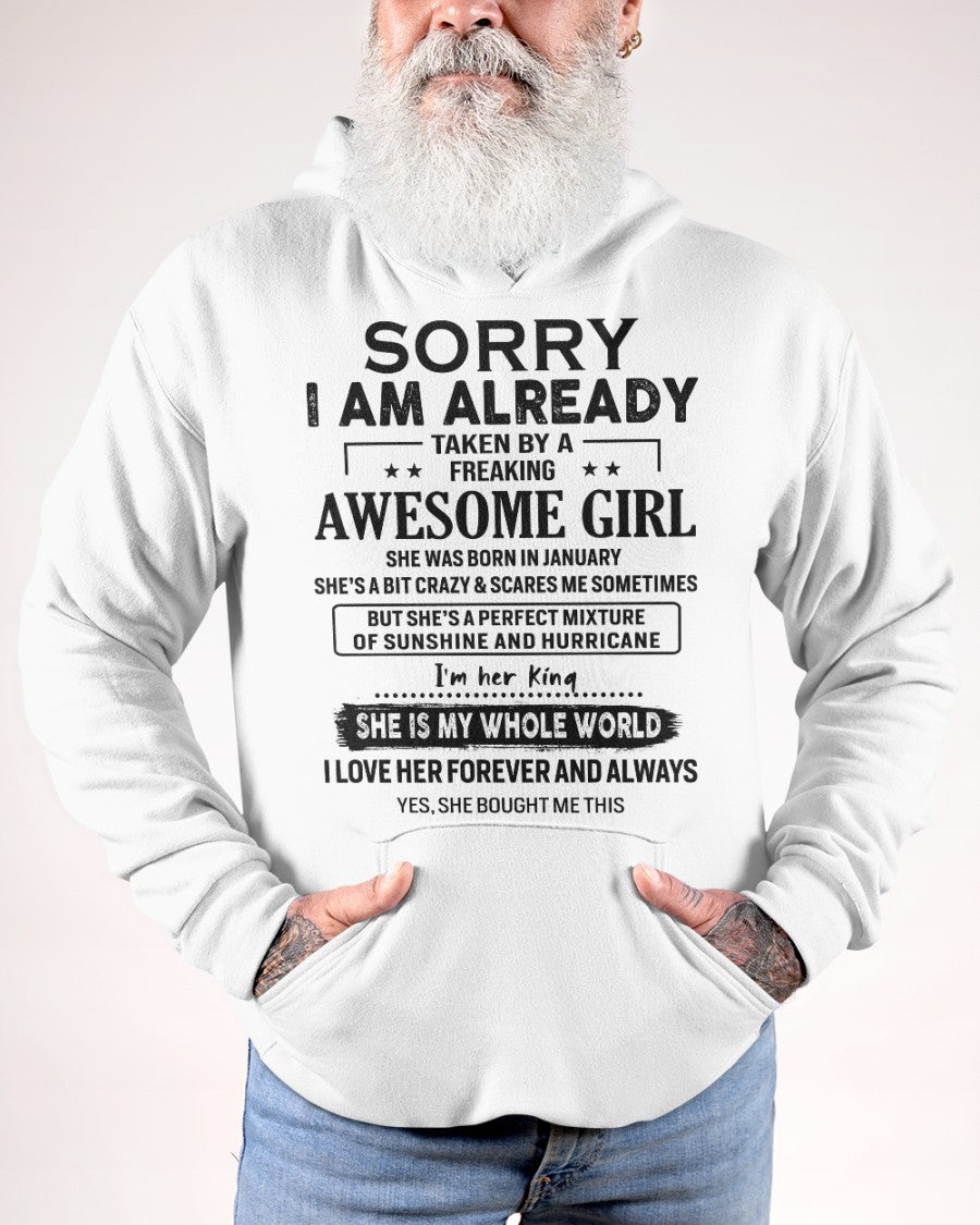 January - Perfect gift for your boyfriend, husband - (SKU.SS-01)