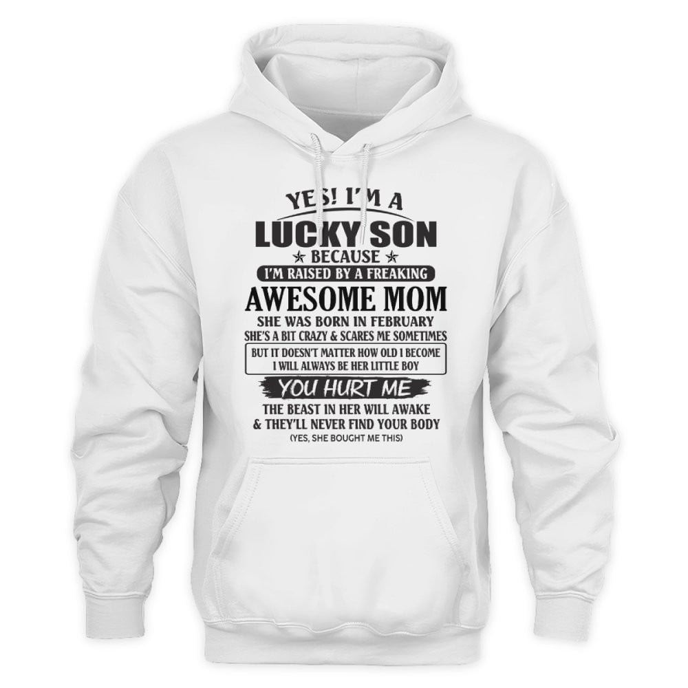 February - Awesome Mom - The Perfect Gift For Your Son - (SKU08-LKSON-02) - SUN02
