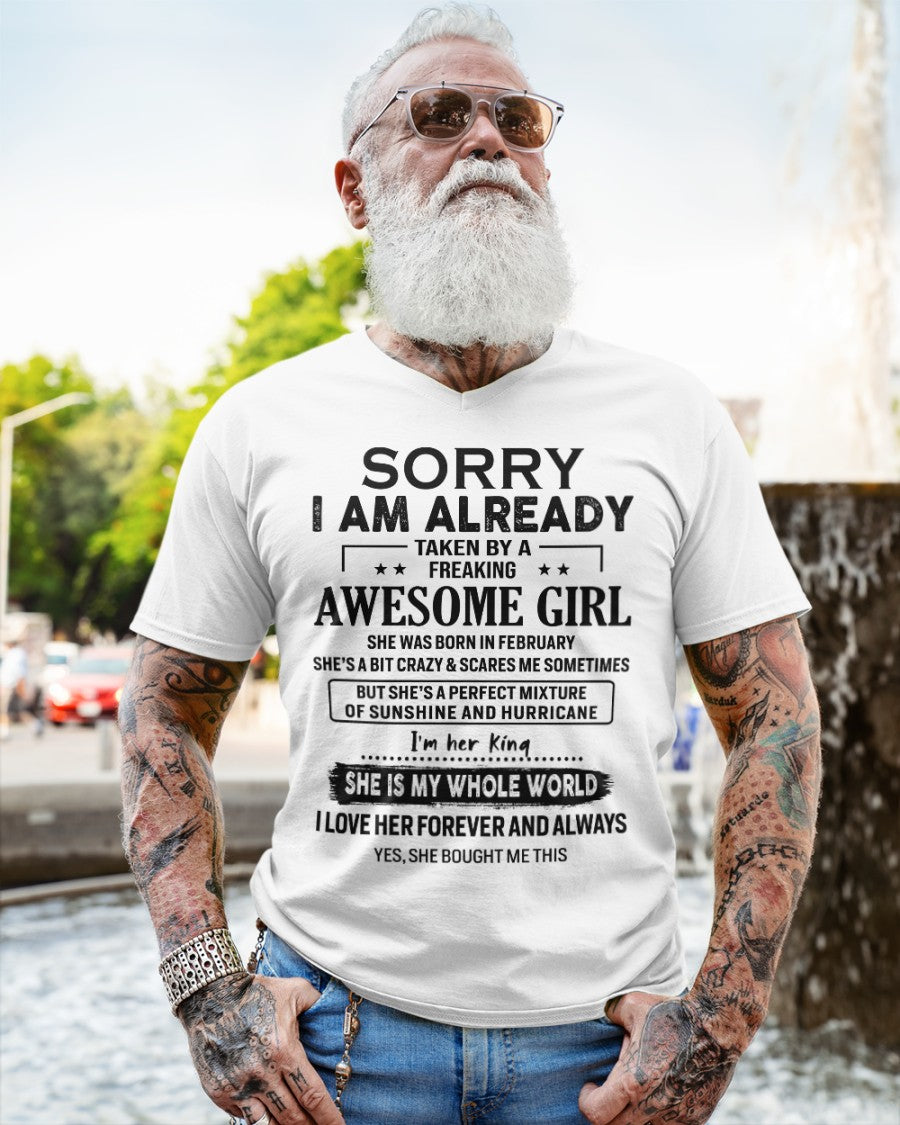February - Perfect gift for your boyfriend, husband - (SKU.SS-02)