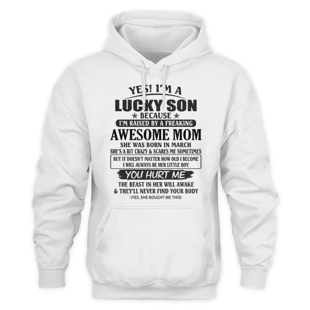 March - Awesome Mom - The Perfect Gift For Your Son - (SKU08-LKSON-03) - SUN03