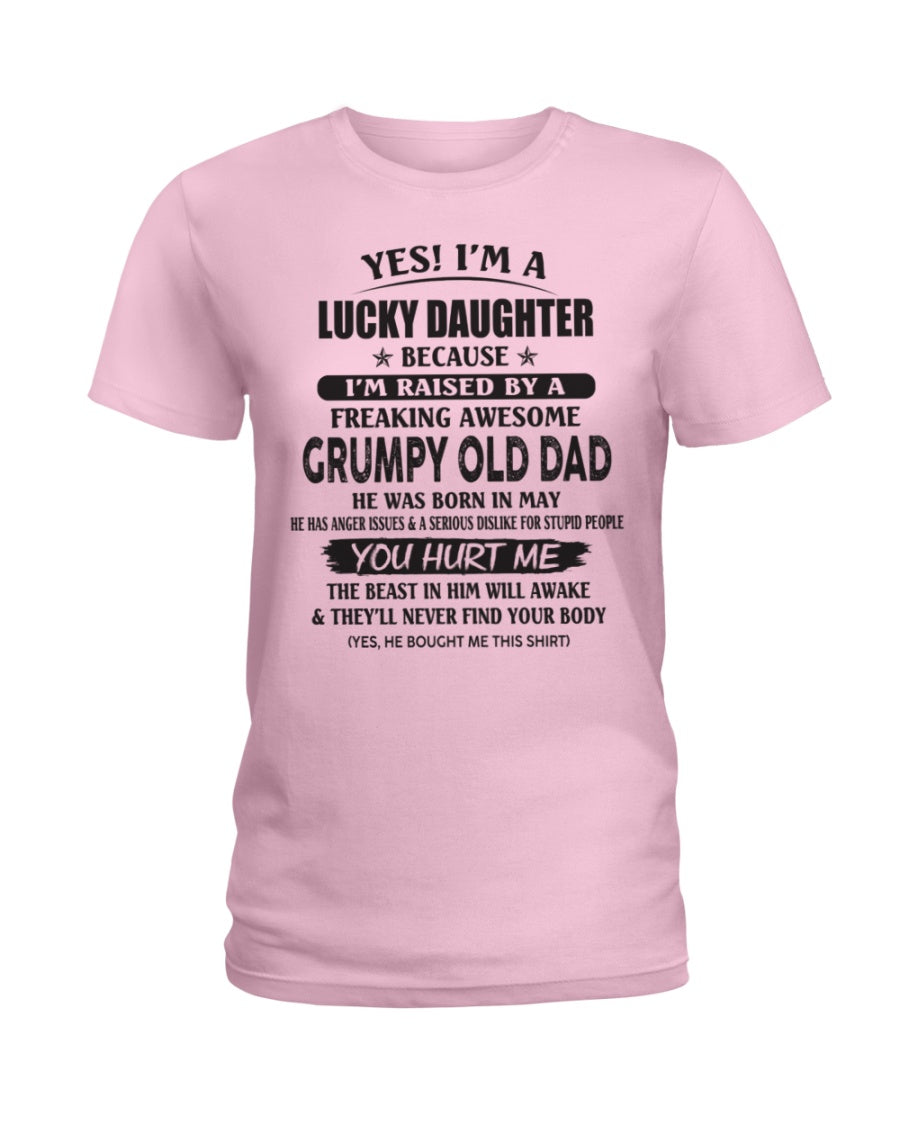 May - Yes! I'm a Lucky Daughter - The perfect gift for your daughter - (SKU07-85-05) - SUN05