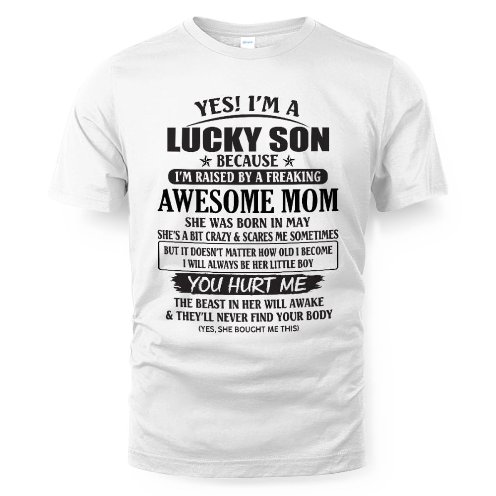 May - Awesome Mom - The Perfect Gift For Your Son - (SKU08-LKSON-05) - SUN05
