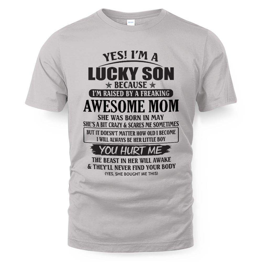 May - Awesome Mom - The Perfect Gift For Your Son - (SKU08-LKSON-05) - SUN05