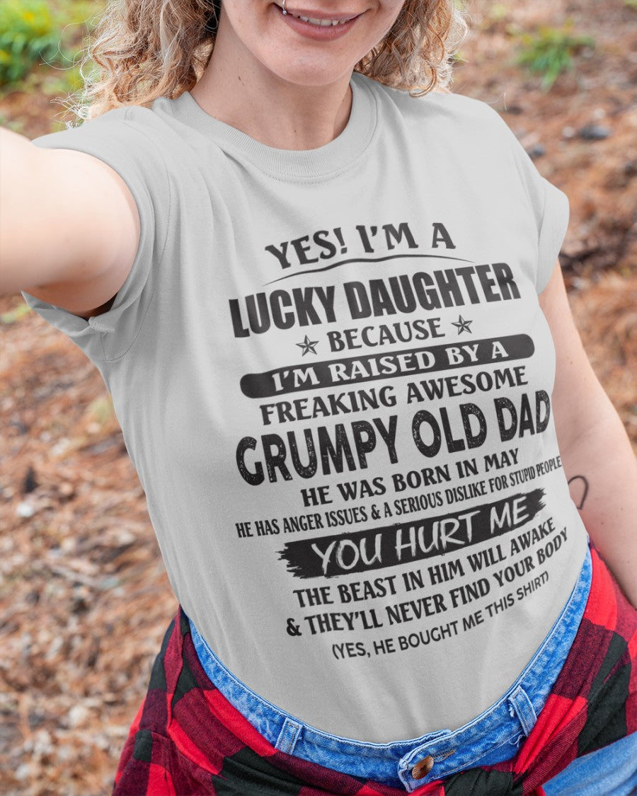 May - Yes! I'm a Lucky Daughter - The perfect gift for your daughter - (SKU07-85-05) - SUN05