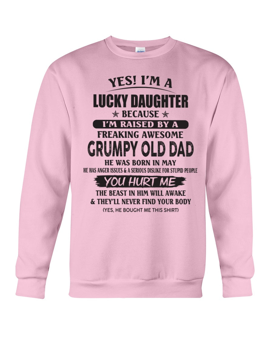 May - Yes! I'm a Lucky Daughter - The perfect gift for your daughter - (SKU07-85-05) - SUN05