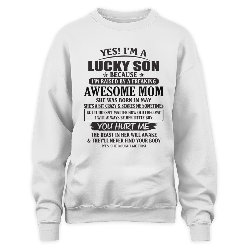 May - Awesome Mom - The Perfect Gift For Your Son - (SKU08-LKSON-05) - SUN05