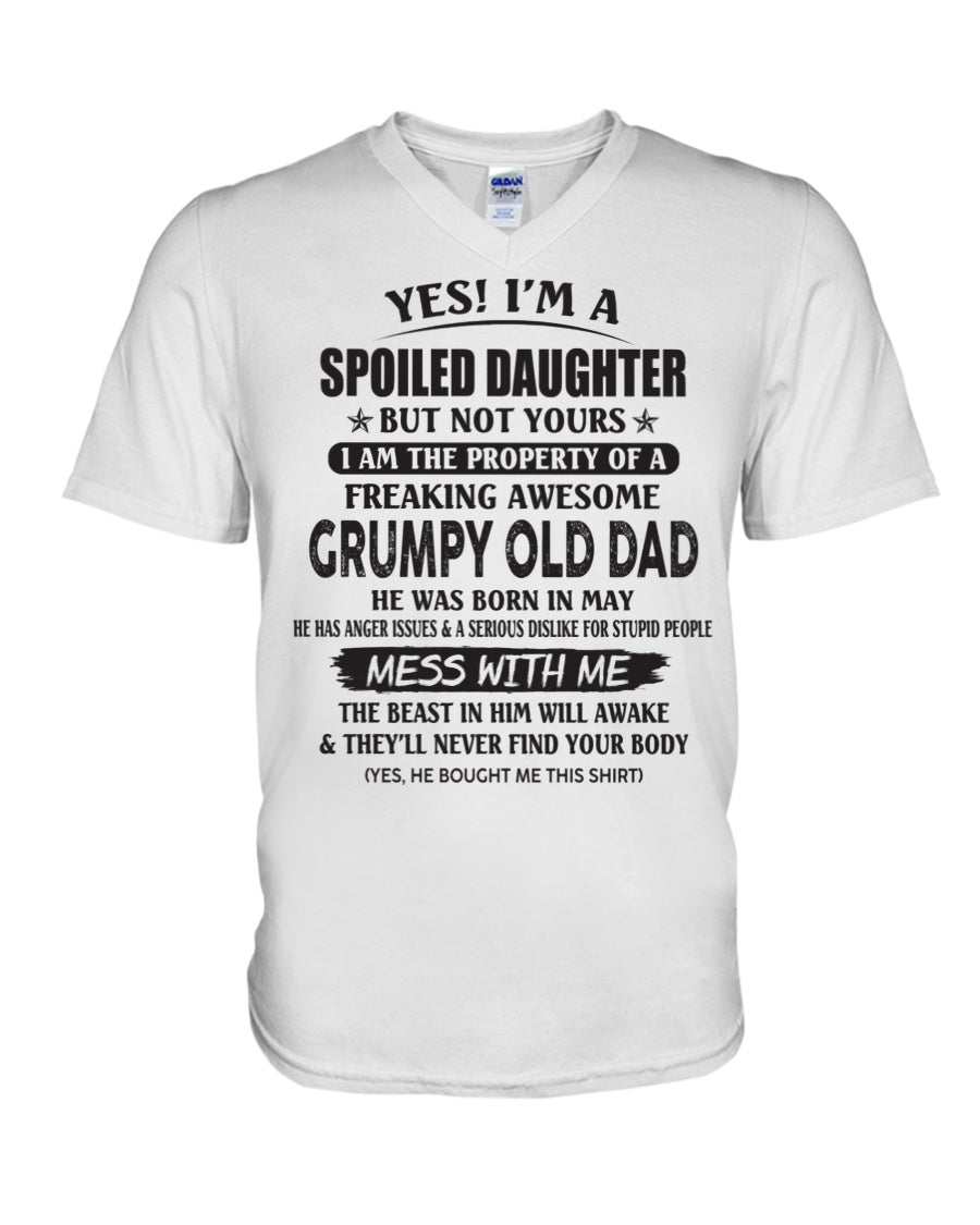 May - Yes! I'm a Spoiled Daughter - The perfect gift for your daughter - (SKU07-17-05) - SUN05