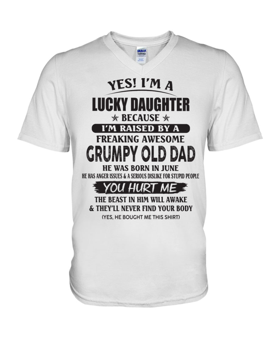 June - Yes! I'm a Lucky Daughter - The perfect gift for your daughter - (SKU07-85-06) - SUN06