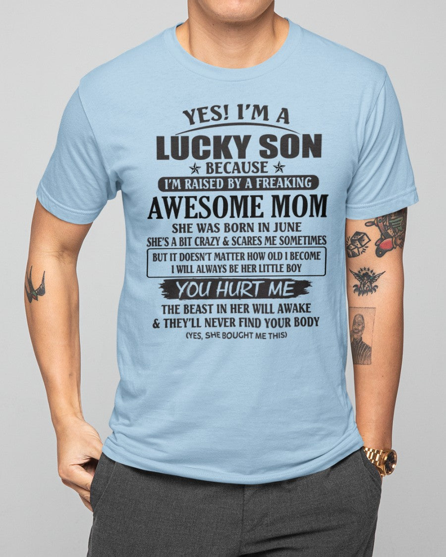 June - Awesome Mom - The Perfect Gift For Your Son (SKU08-LKSON-06)