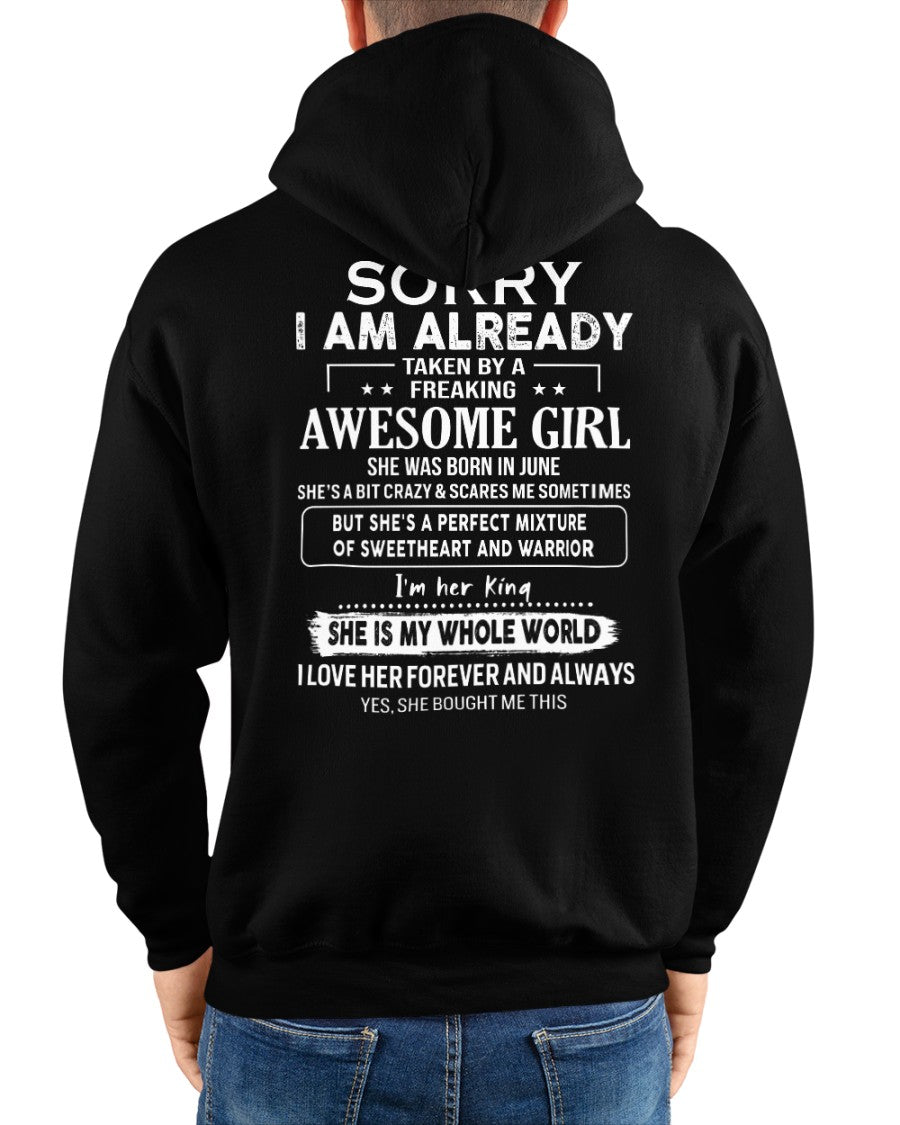 June - Awesome girl - Perfect gift for your boyfriend - (SKU04-86-06) - SUN06