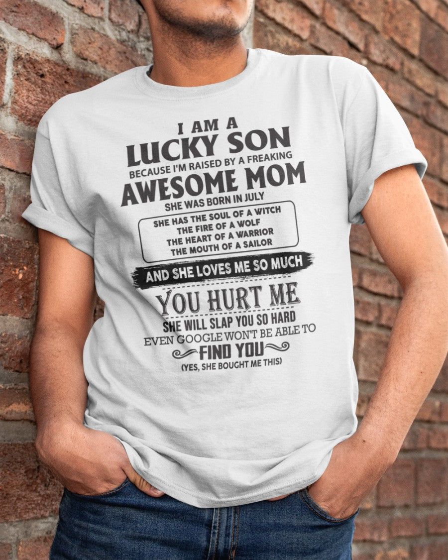 July - Awesome Mom - Perfect Gift For Your Son (SKU10-LKS4-07)