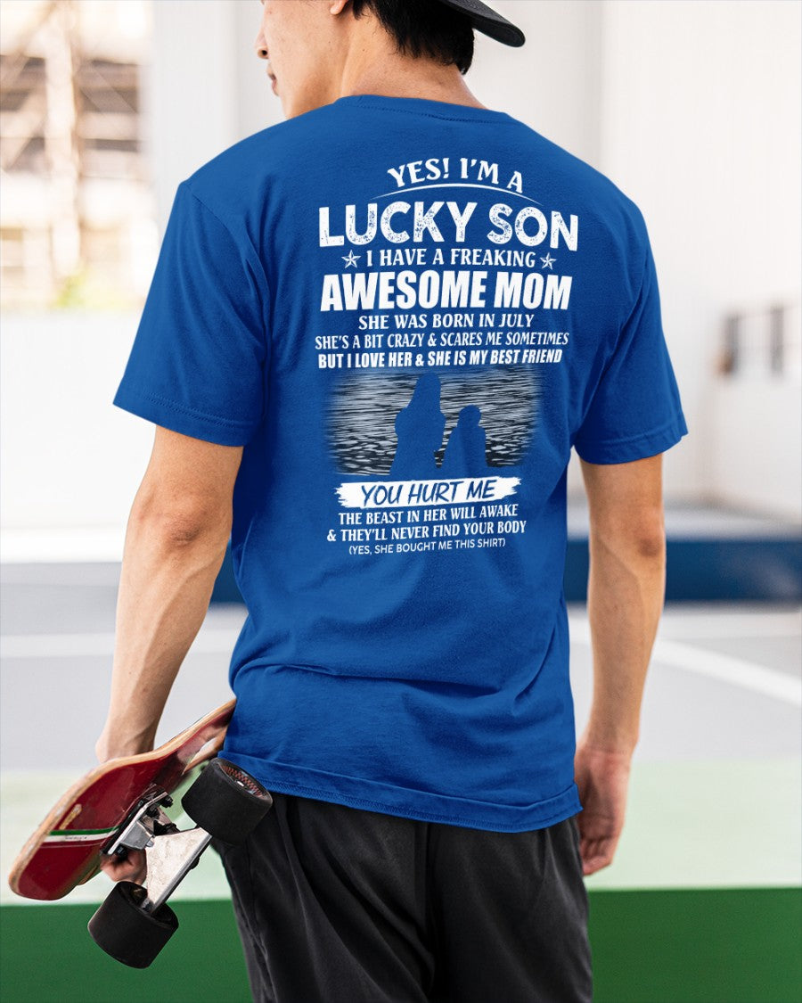 July - Awesome Mom - The Perfect Gift For Your Son - (SKU10-108-07)