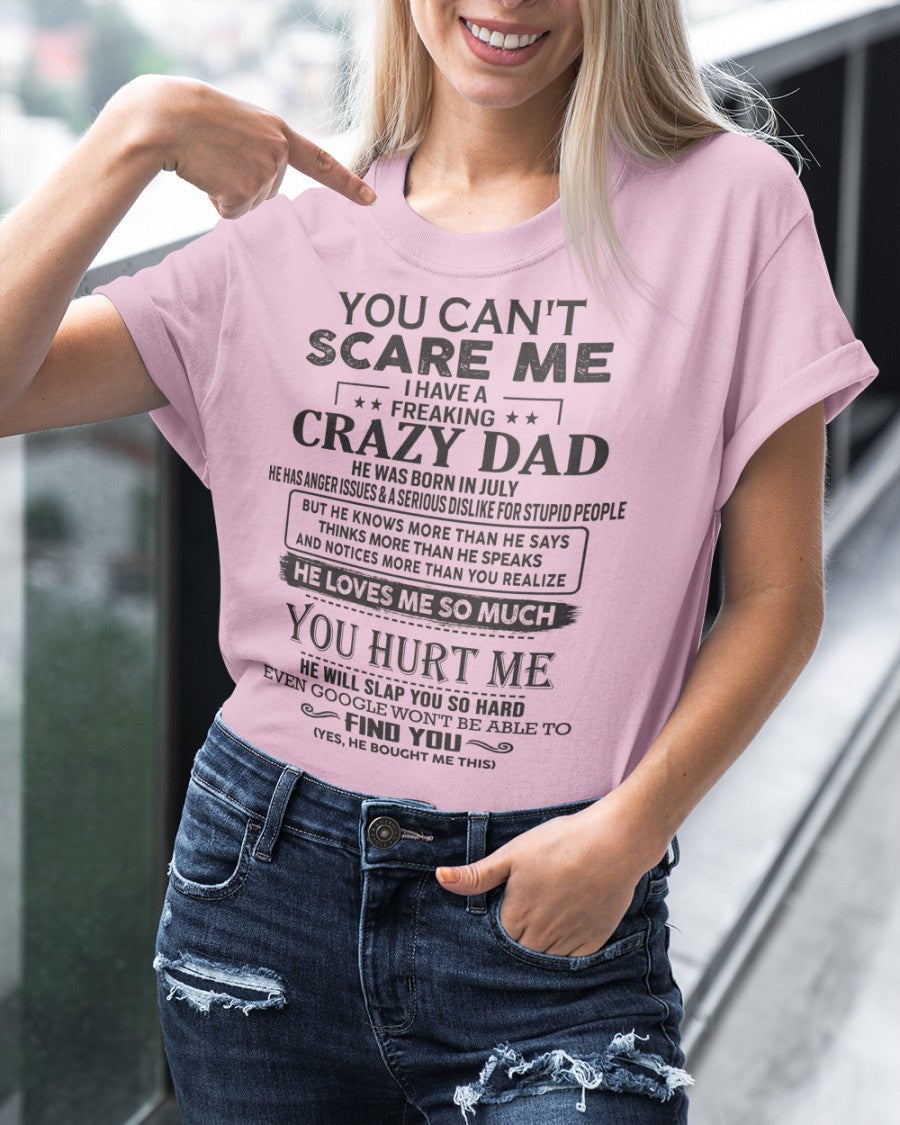 You can't scare me - I have an Awesome Dad - Christmas Gift for Daughter from Dad - (SKU.YCSM) - SUN07