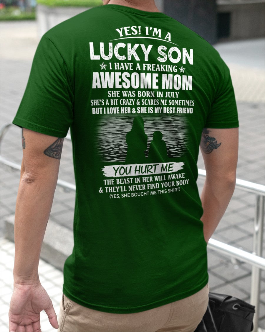 July - Awesome Mom - The Perfect Gift For Your Son - (SKU10-108-07)