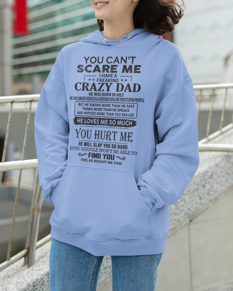 You can't scare me - I have an Awesome Dad - Christmas Gift for Daughter from Dad - (SKU.YCSM) - SUN07