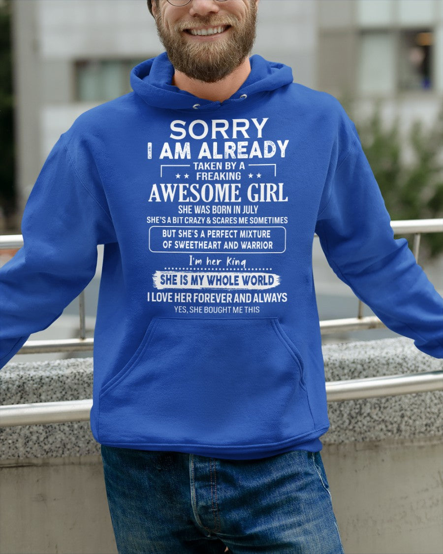 July - Awesome girl - Perfect gift for your boyfriend - (SKU06-69-07) - SUN07