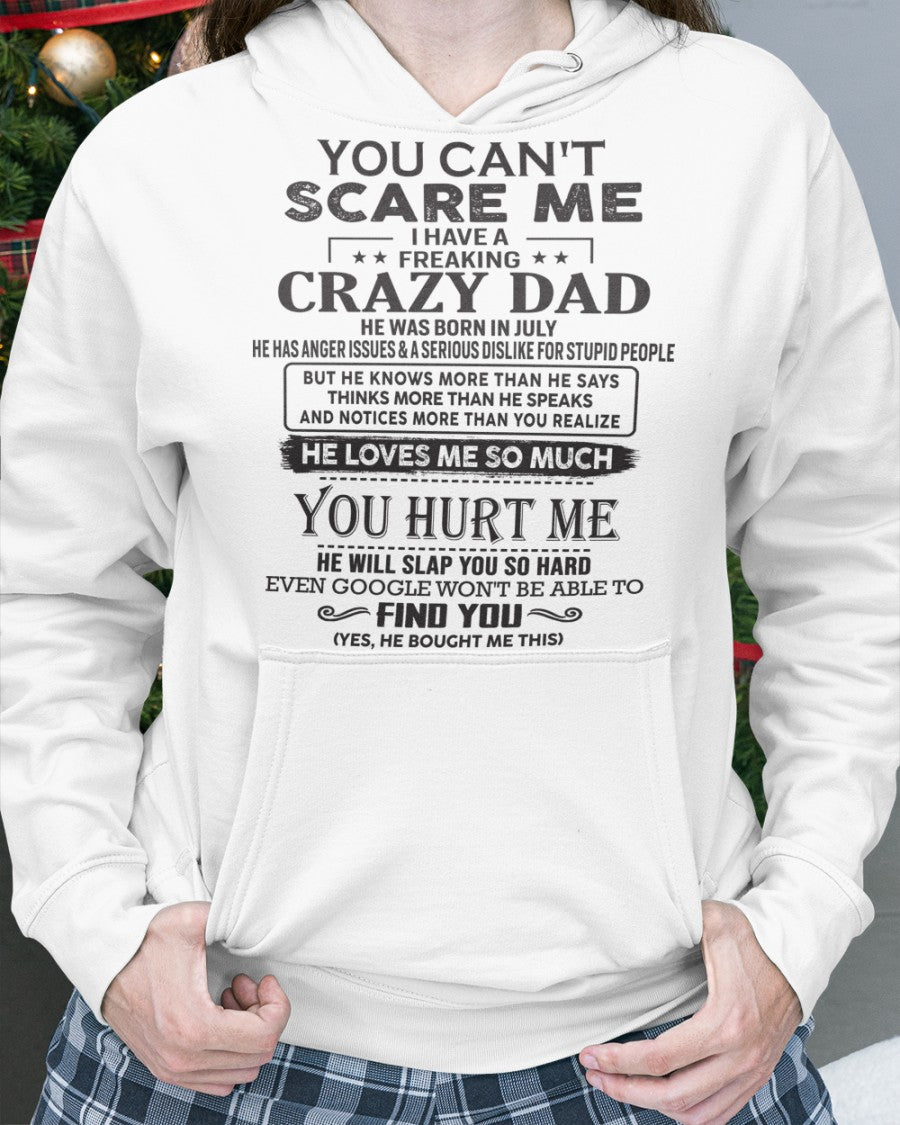 You can't scare me - I have an Awesome Dad - Christmas Gift for Daughter from Dad - (SKU.YCSM) - SUN07