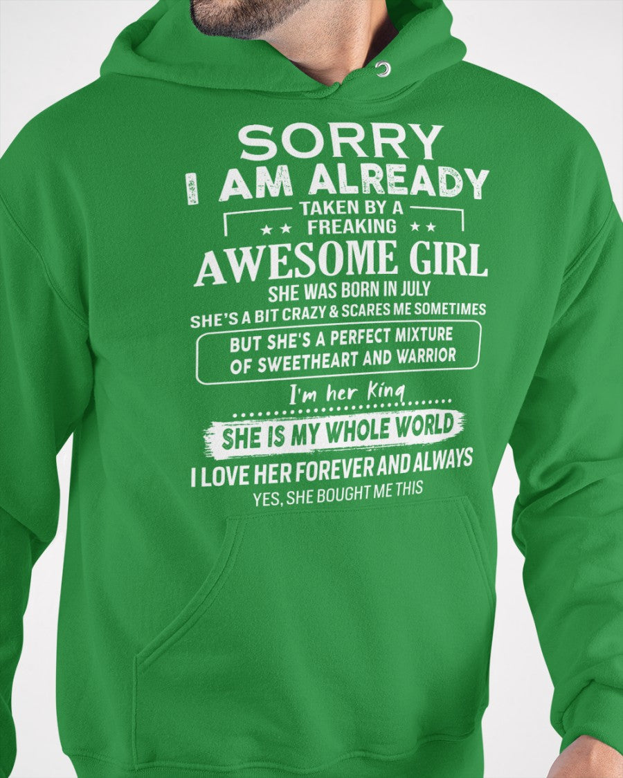 July - Awesome girl - Perfect gift for your boyfriend - (SKU06-69-07) - SUN07