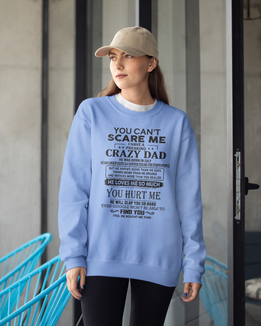 You can't scare me - I have an Awesome Dad - Christmas Gift for Daughter from Dad - (SKU.YCSM) - SUN07