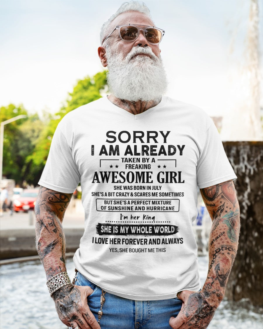 July - Perfect gift for your boyfriend, husband - (SKU.SS-07)