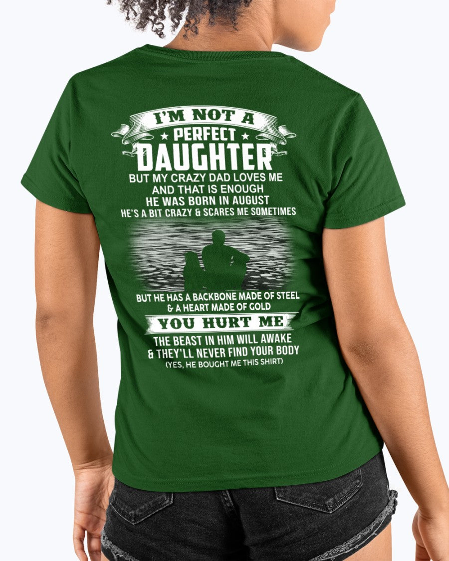 August - Awesome Dad - The Perfect Gift For Your Daughter - (SKU10-124-08)