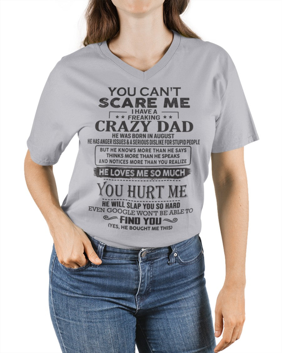 You can't scare me - I have an Awesome Dad - Christmas Gift for Daughter from Dad - (SKU.YCSM) - SUN08
