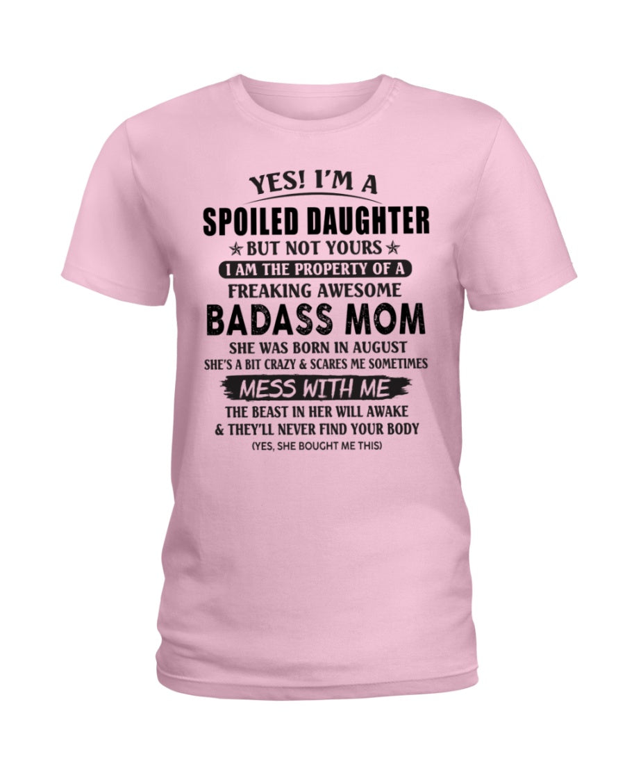 August - Badass Mom - The perfect gift for your daughter - (BADASS MOM) - SUN08
