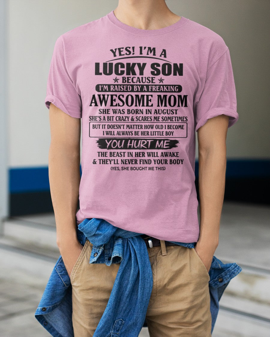 August - Awesome Mom - The Perfect Gift For Your Son (SKU08-LKSON-08)