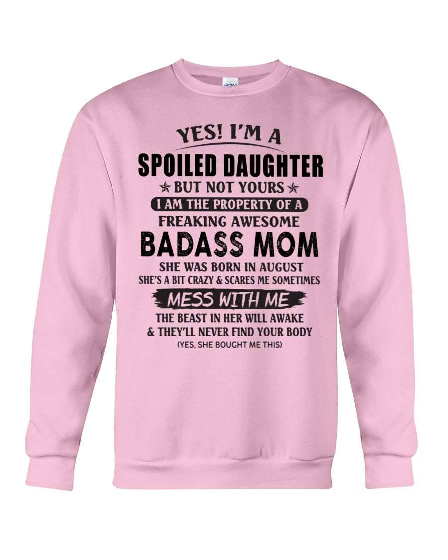 August - Badass Mom - The perfect gift for your daughter - (BADASS MOM) - SUN08