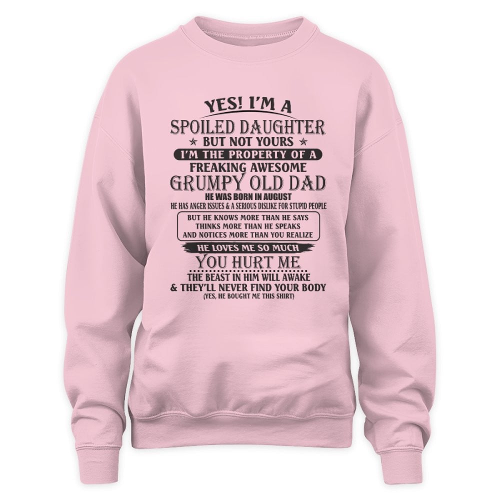 August - Awesome Dad - The perfect gift for your daughter - (SKU0811-DAD-DAU-08) - SUN08