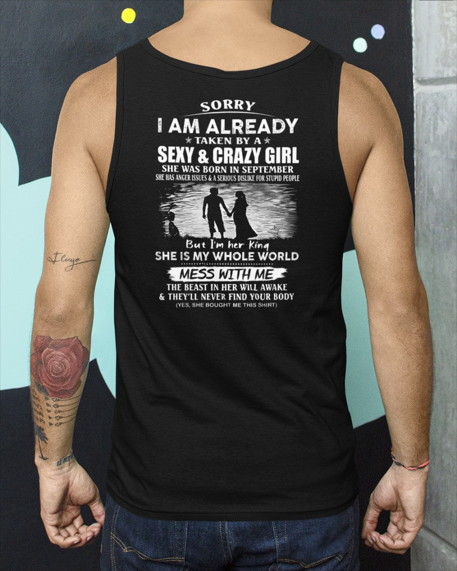 September - Perfect Gift For Your Boyfriend or Husband (SKU2606-297-09) SUN09
