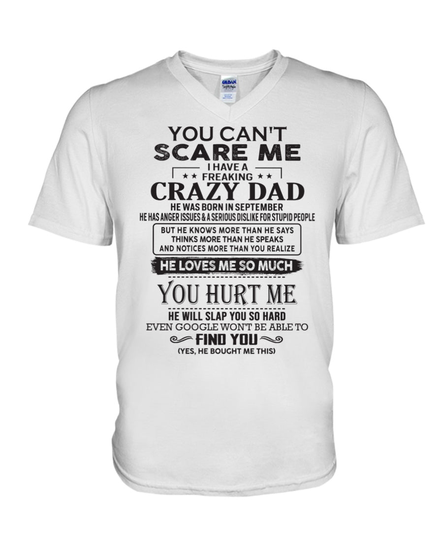 You can't scare me - I have an Awesome Dad - Christmas Gift for Daughter from Dad - (SKU.YCSM) - SUN09