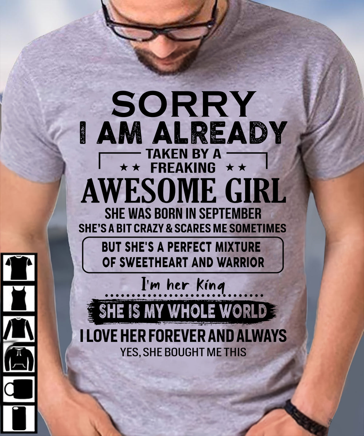 September Queen - The special gift for your boyfriend or your husband - (SKU.T.TA-09) - SUN09
